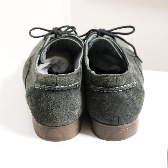 Dark Green Suede Chukka Boots 👞 CALVIN KLEIN - Picture 4 of 9